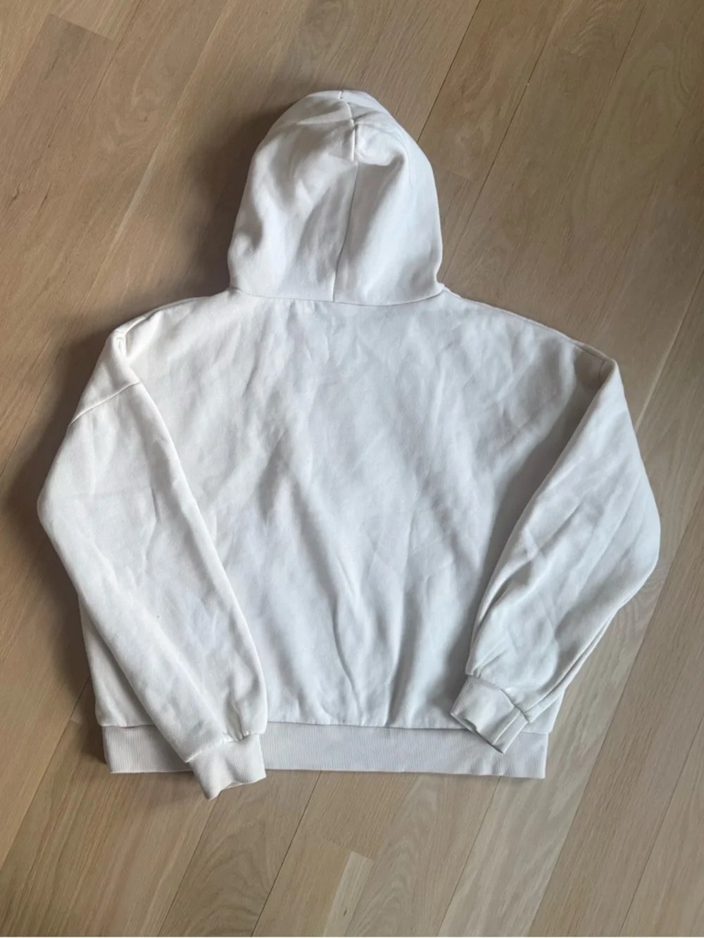 🍒 Edikted Mon Cheri Hoodie in Cream - Size S - Picture 3 of 5